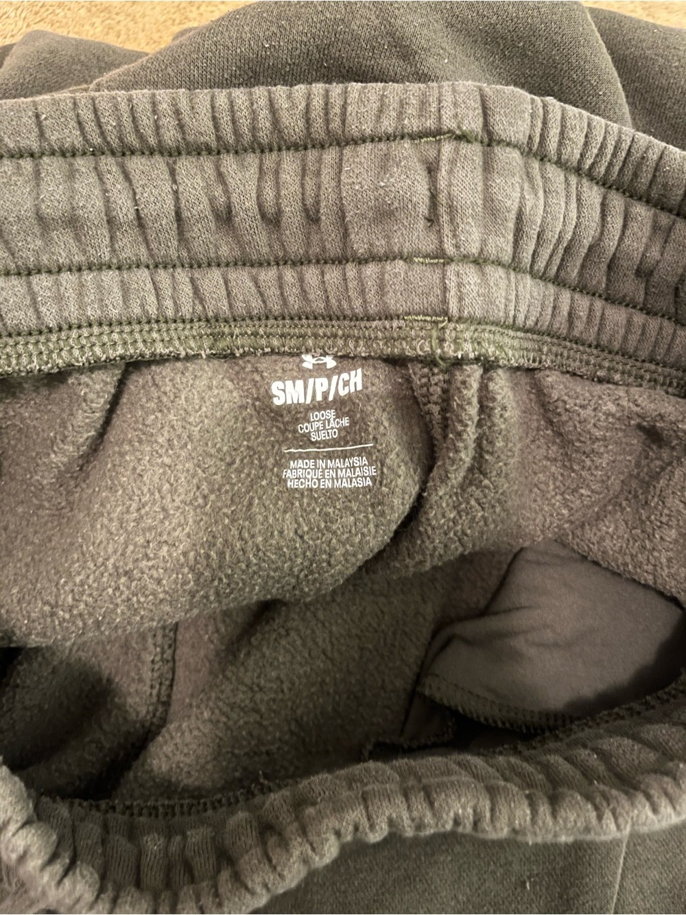 Under Armour Olive Cargo Jogger Sweatpants - Picture 2 of 3